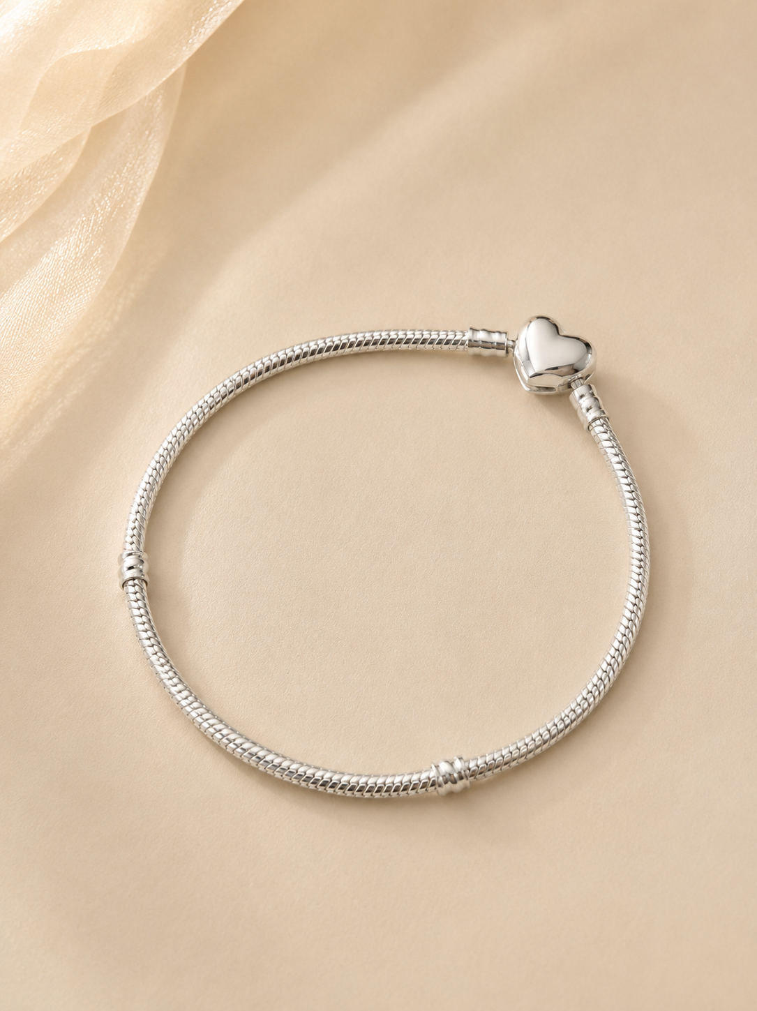 Lunéa Silver Love Armband