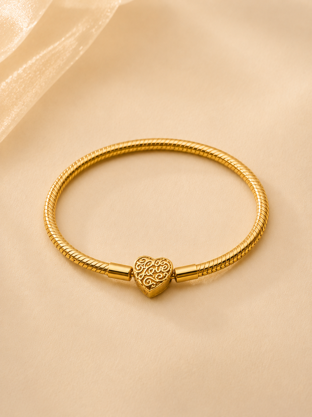 Lunéa Heartlock Armband
