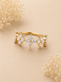 Golden Blooming Ring